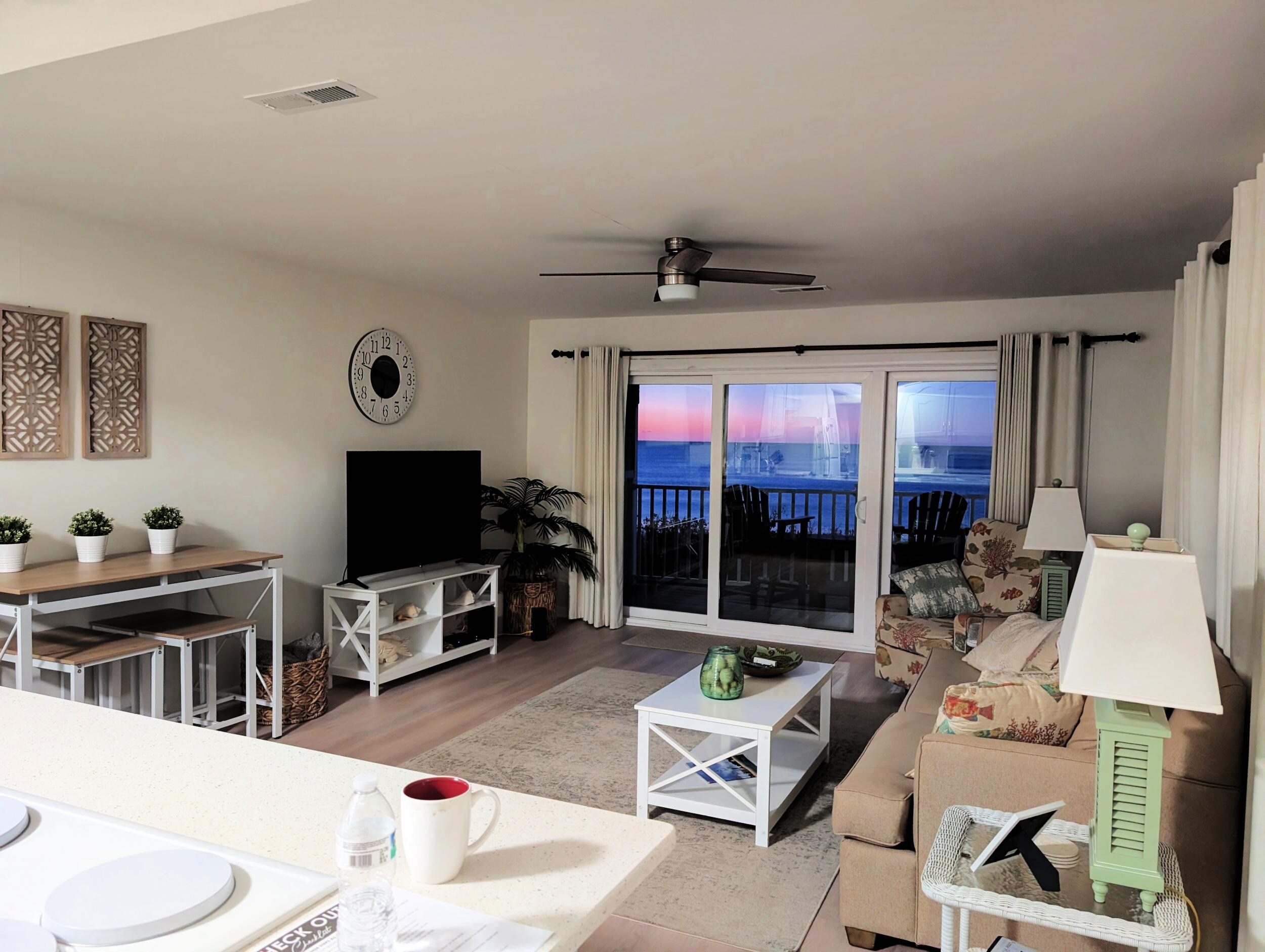 We loved the spacious feel of this room.