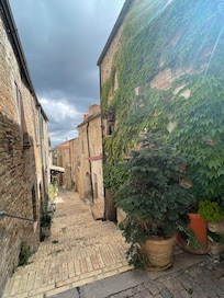 Charming street in Penne