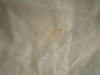 Draps tachés