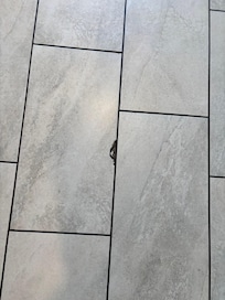 Walking into entrance of home