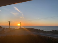 Sunset from the balcony!