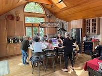 Family gatherings in the fabulous kitchen!