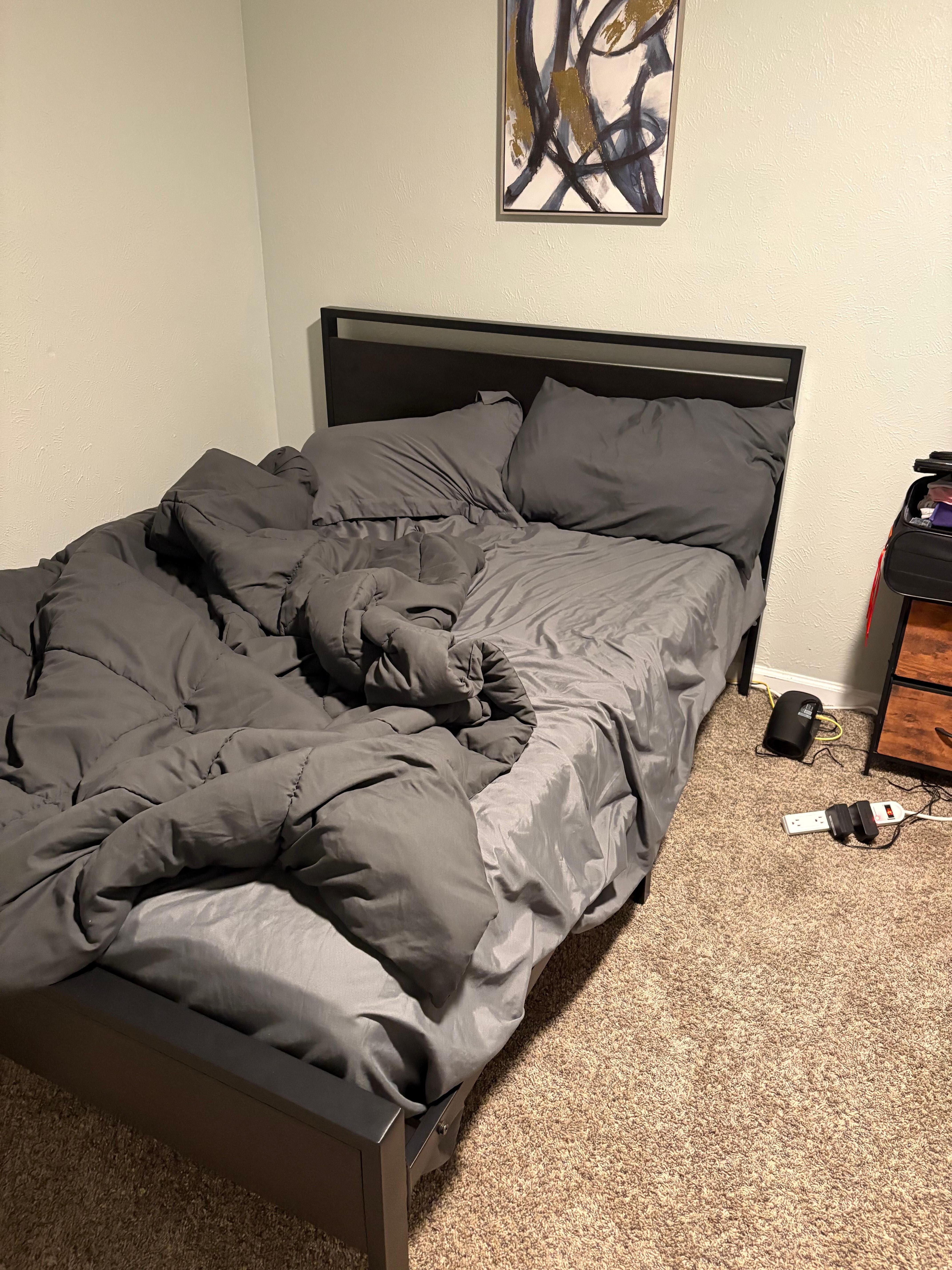 How we found bed on arrival