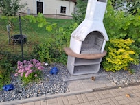 Der Grillplatz der us zur Verfügung gestellt wurde.