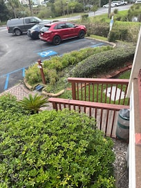 Ramp up to 1st floor was nice.