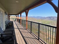 huge deck with view
