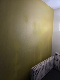 Mystery wall stains