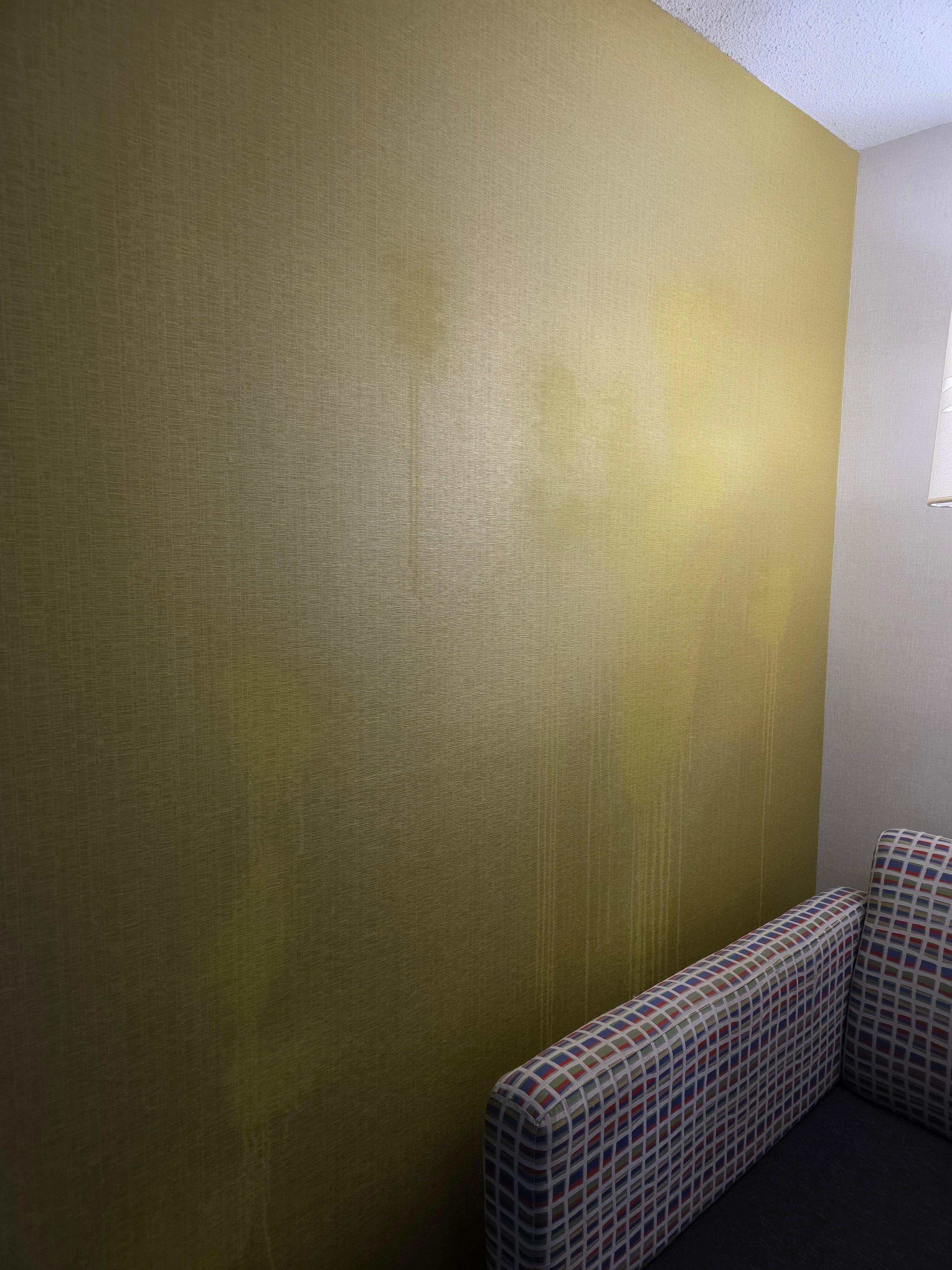 Mystery wall stains