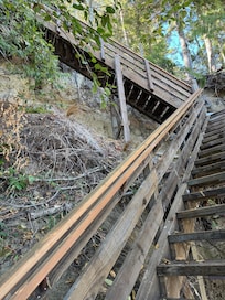 Stairs to/from beach