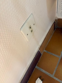 Prise grande maison à la portée des enfants
