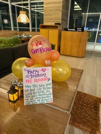 My Birthday surprise!!