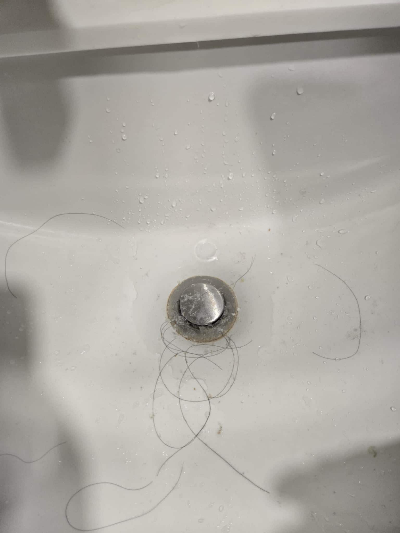 Clogged sink