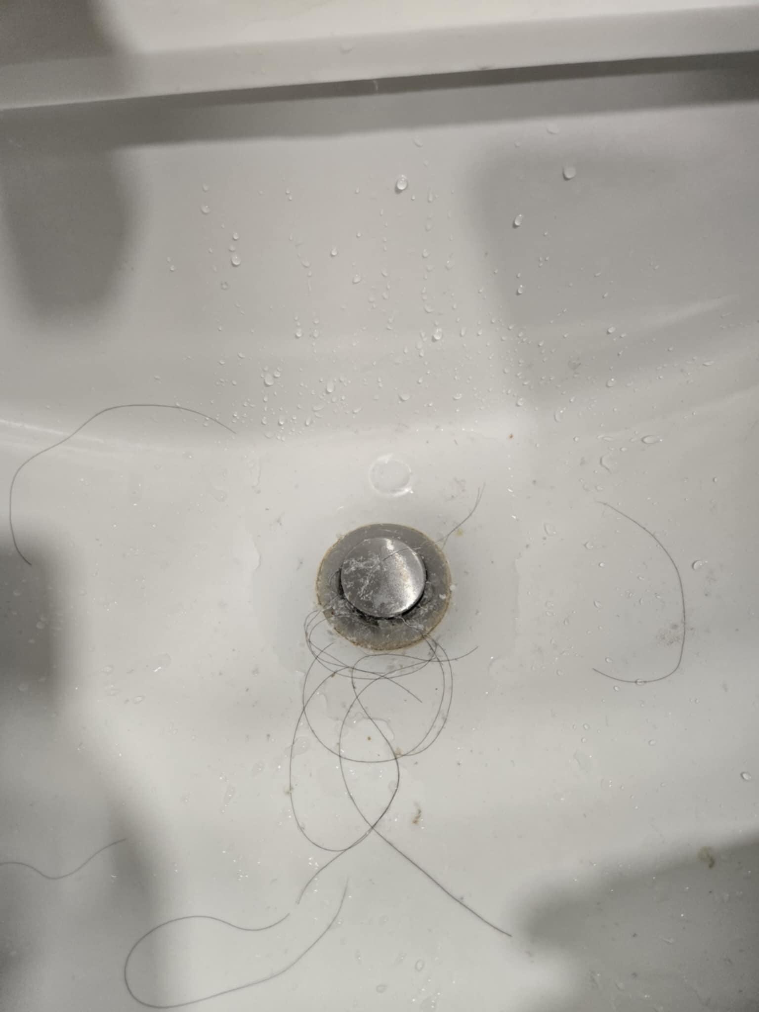 Clogged sink