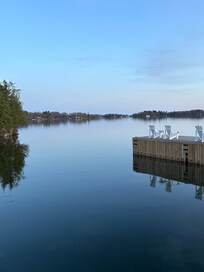 View from hotel dock.