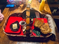 Breakfast in the room!