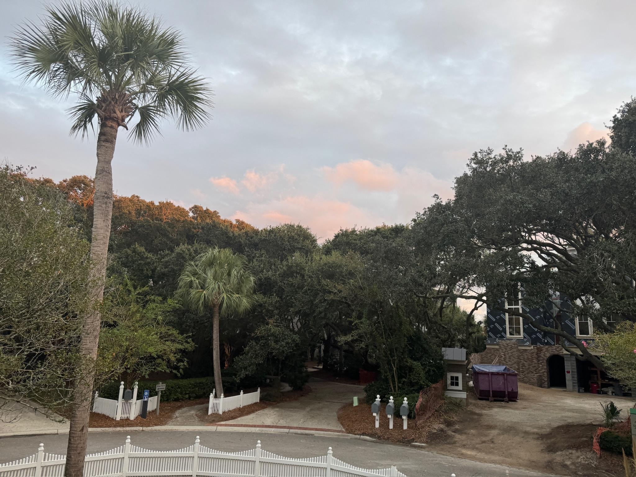 View from front porch 