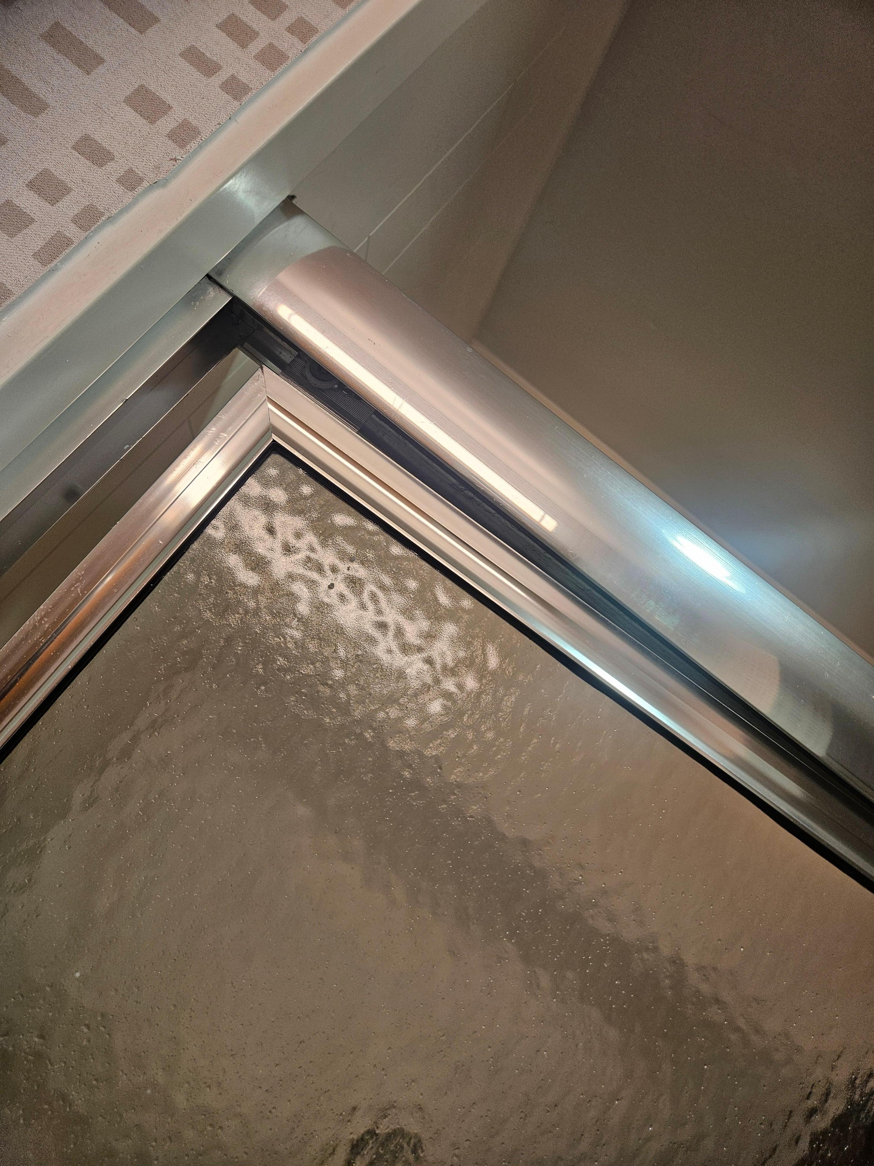 Shower door was broken 