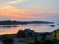 Sunset from second floor window
