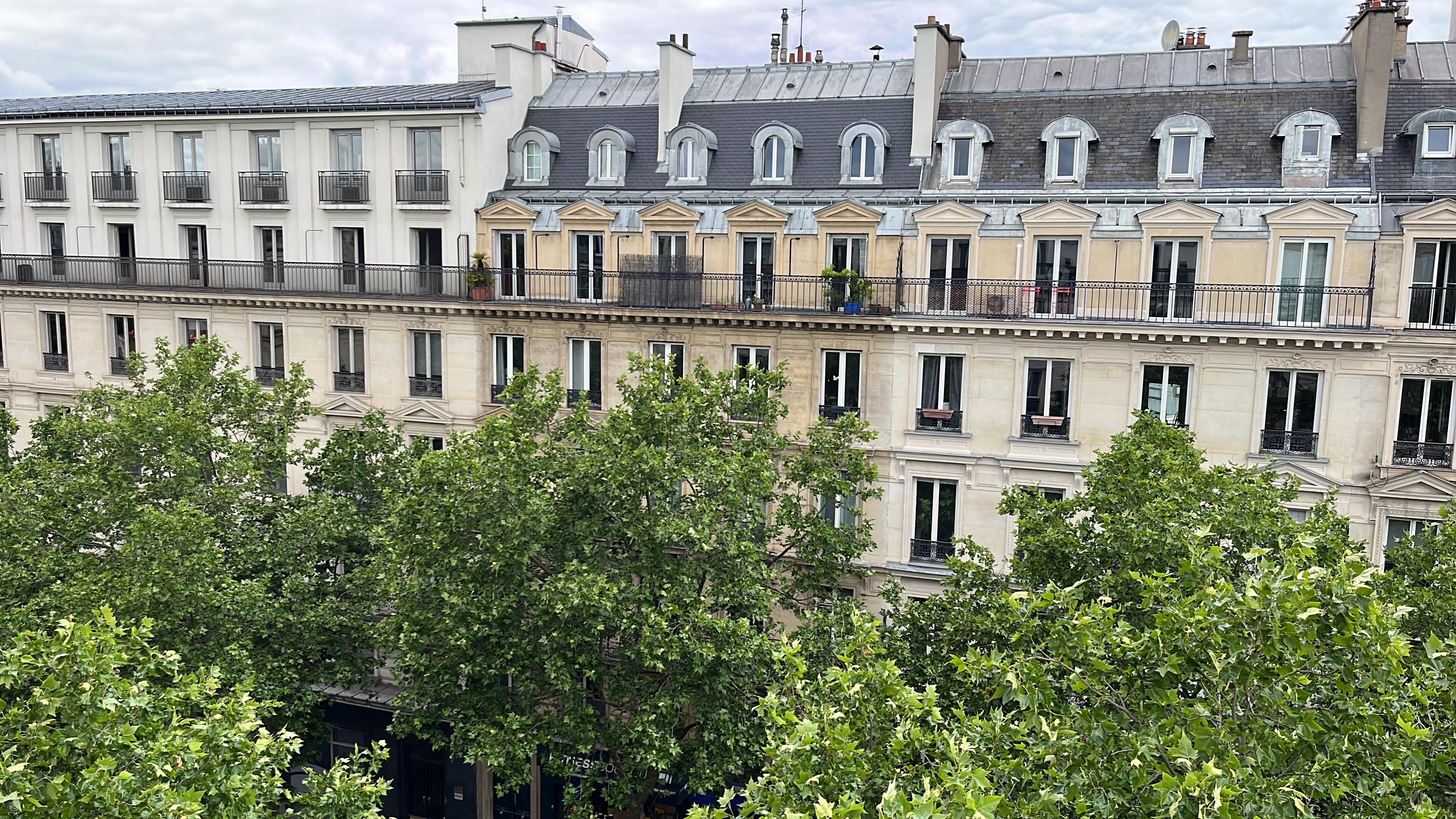 View from balcony