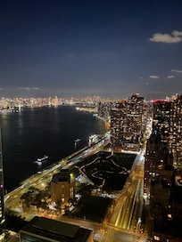 Vue de la chambre de nuit