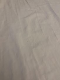sheets with salt like used / dirty