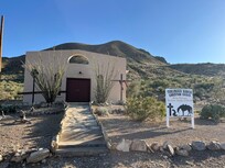 A beautiful church just a hike away from the barndo.