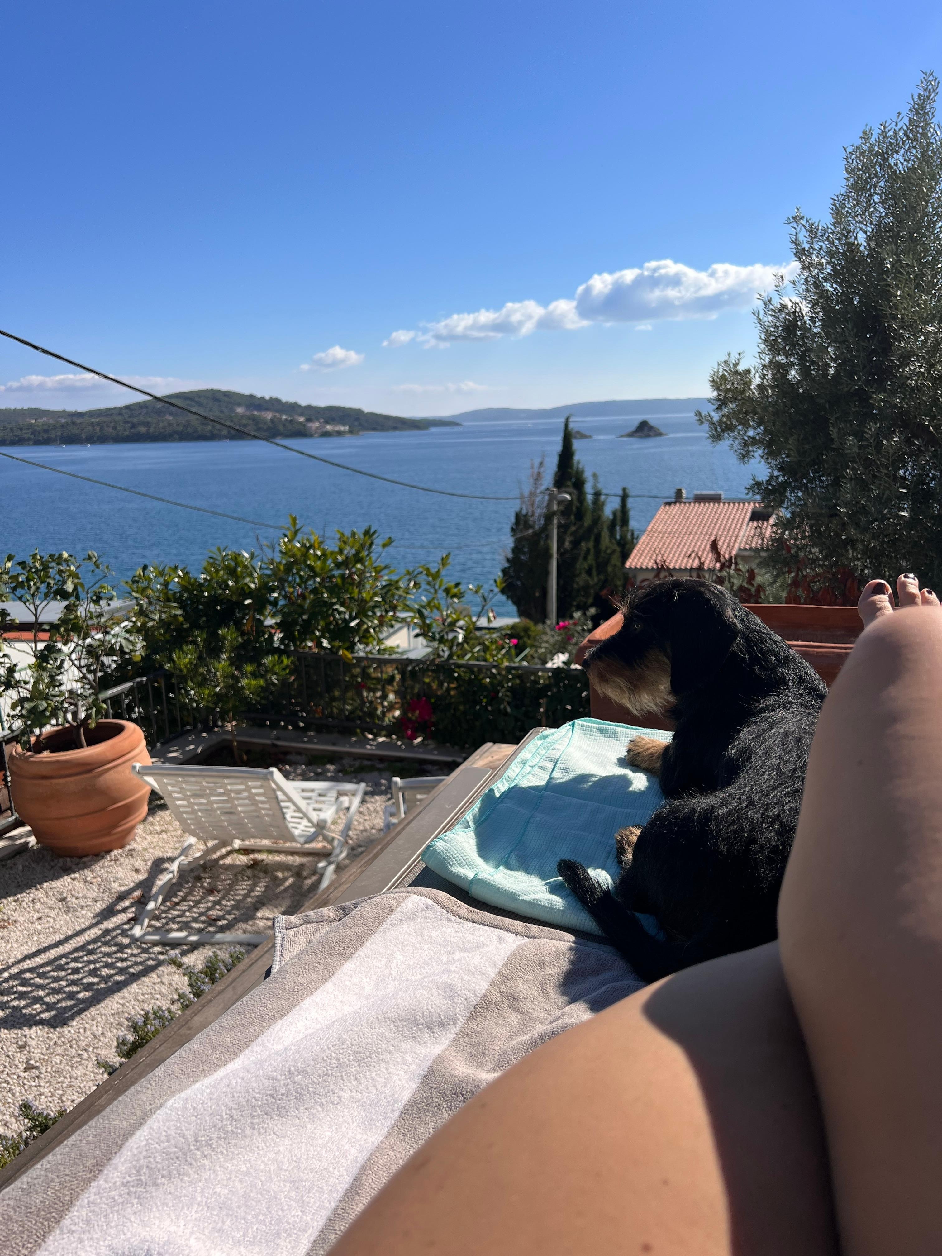 The closest beach, 5 minute walk