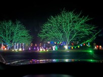 Neighbors had insane Xmas light display