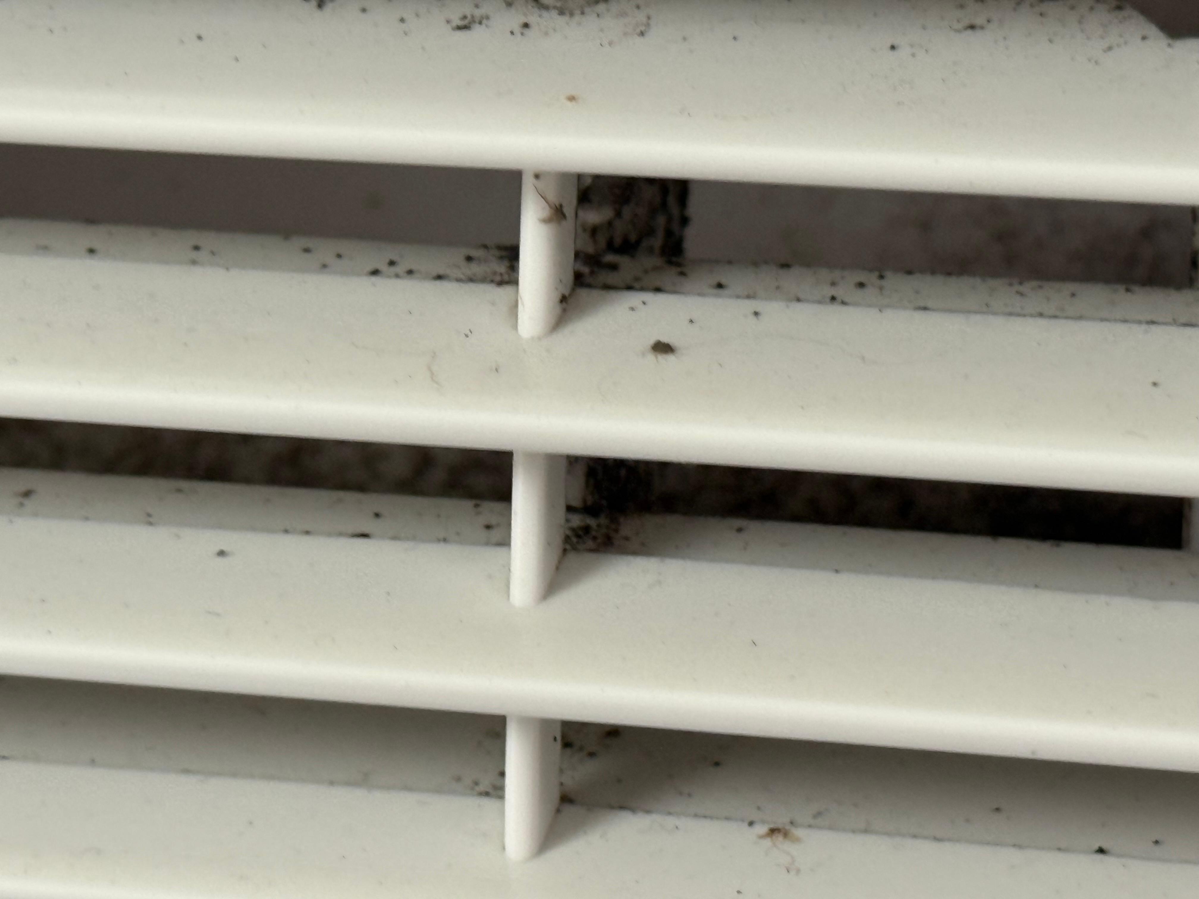 Second floor ac unit in sitting room.