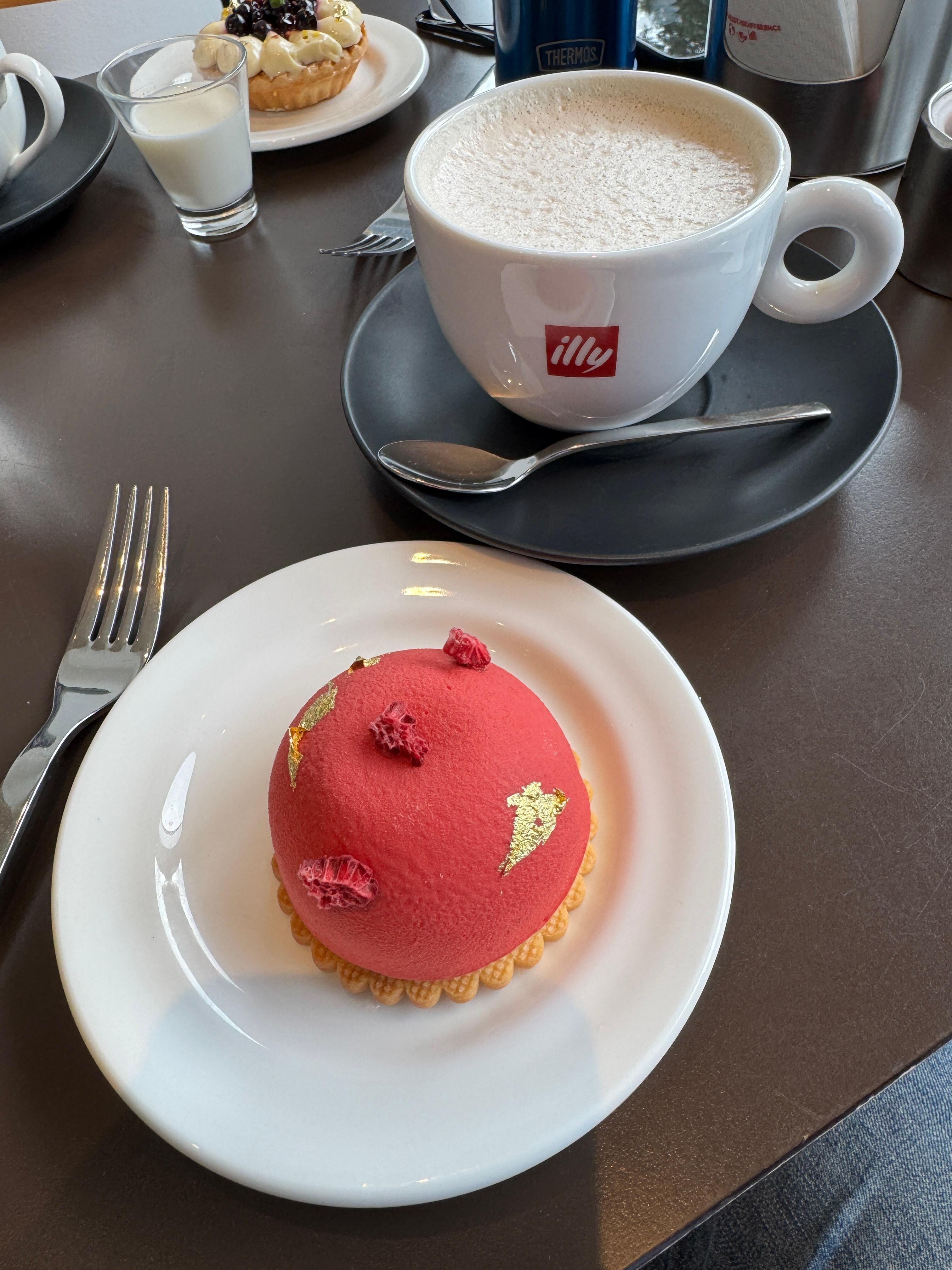 Illy Cafe downstairs