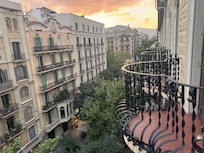 View from the balcony