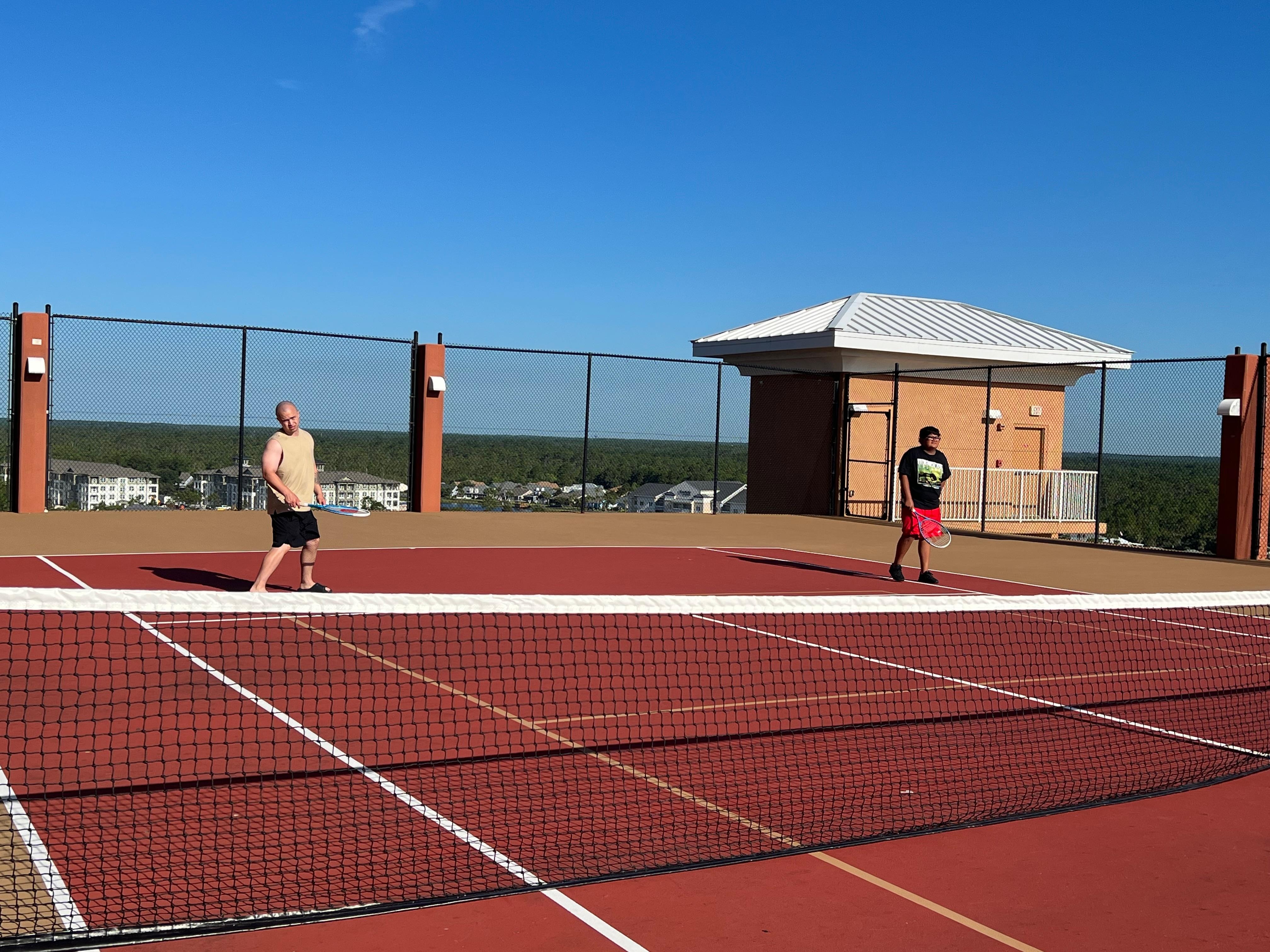 Tennis courts 