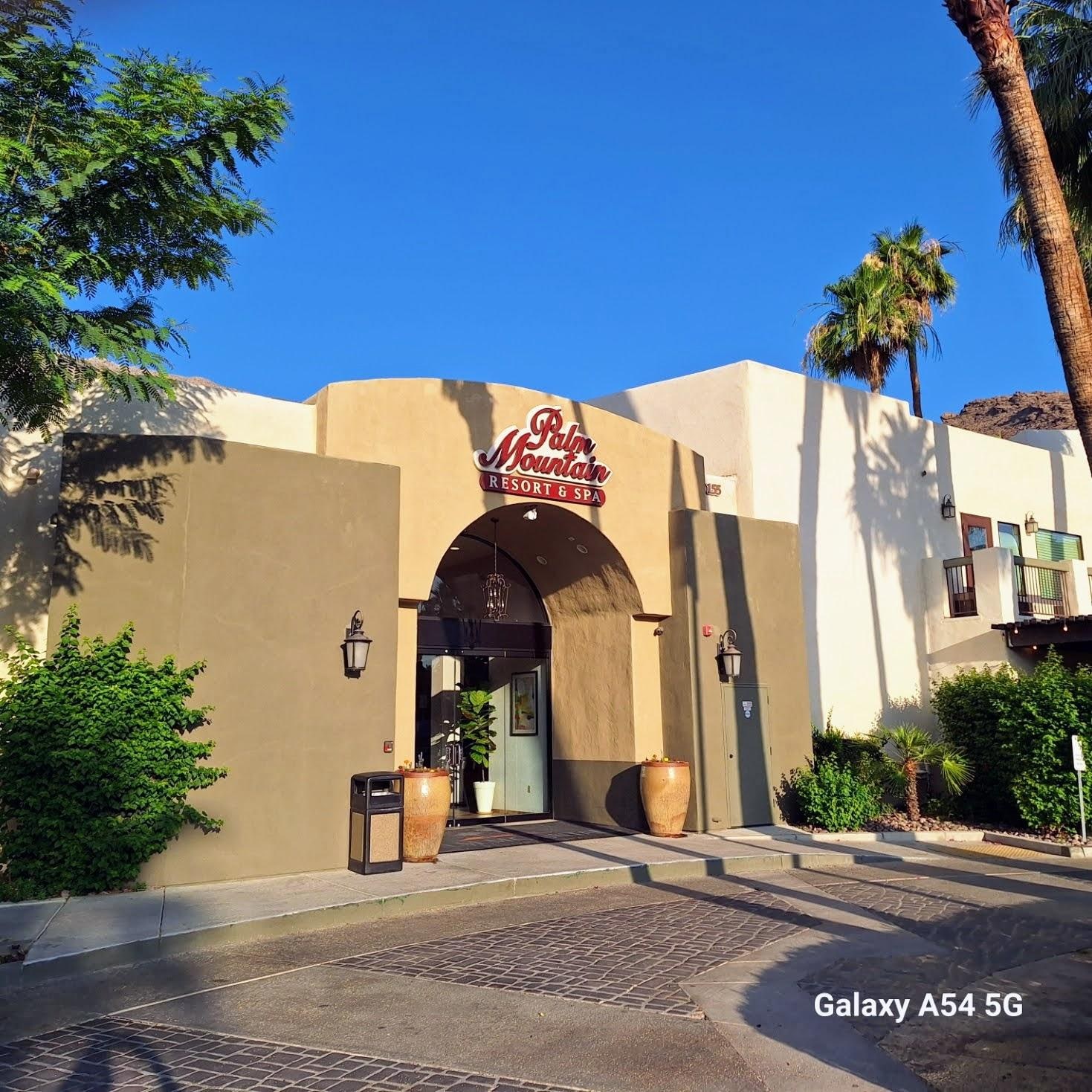 Beautiful Palm Mountain Resort is right in the middle of town!