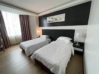 Twin beds room