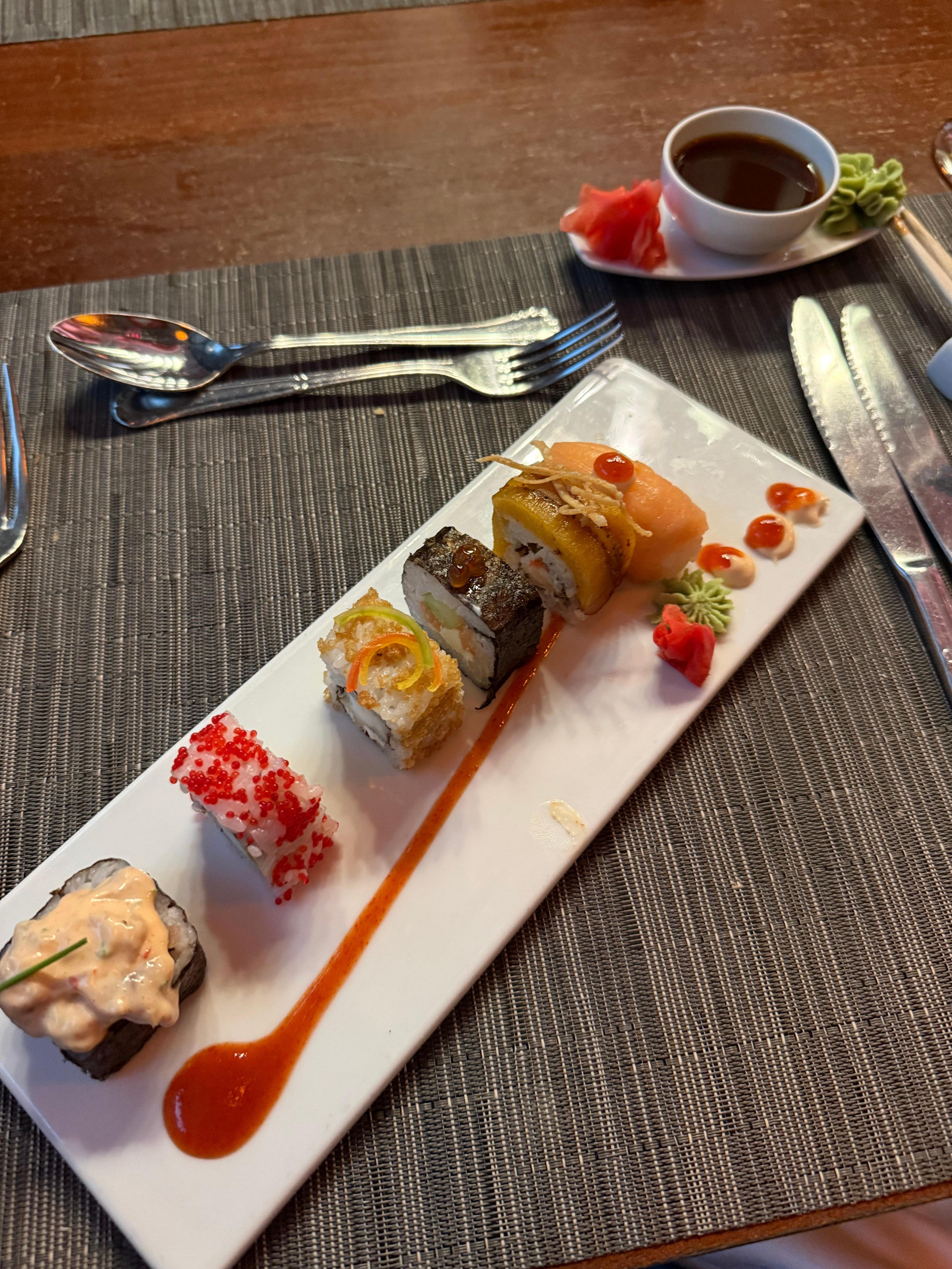 The Japanese restaurant was our favorite!