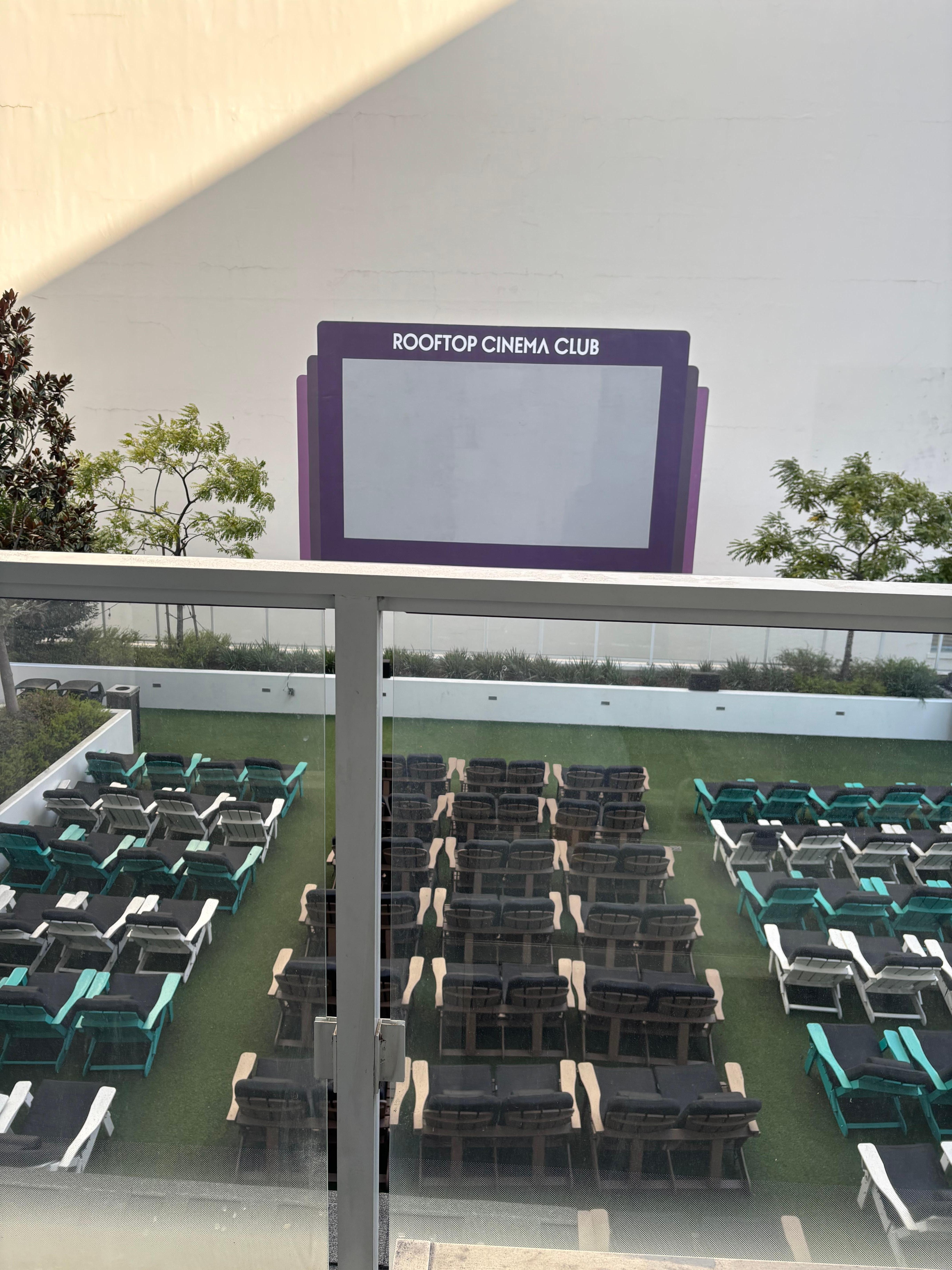 View from the balcony 