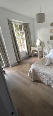 Bedroom overlooking the garden