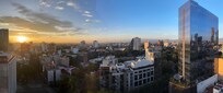 View from our 10th floor balcony