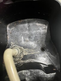 Coffee machine water tank