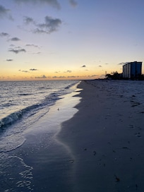 Nightly beach walks