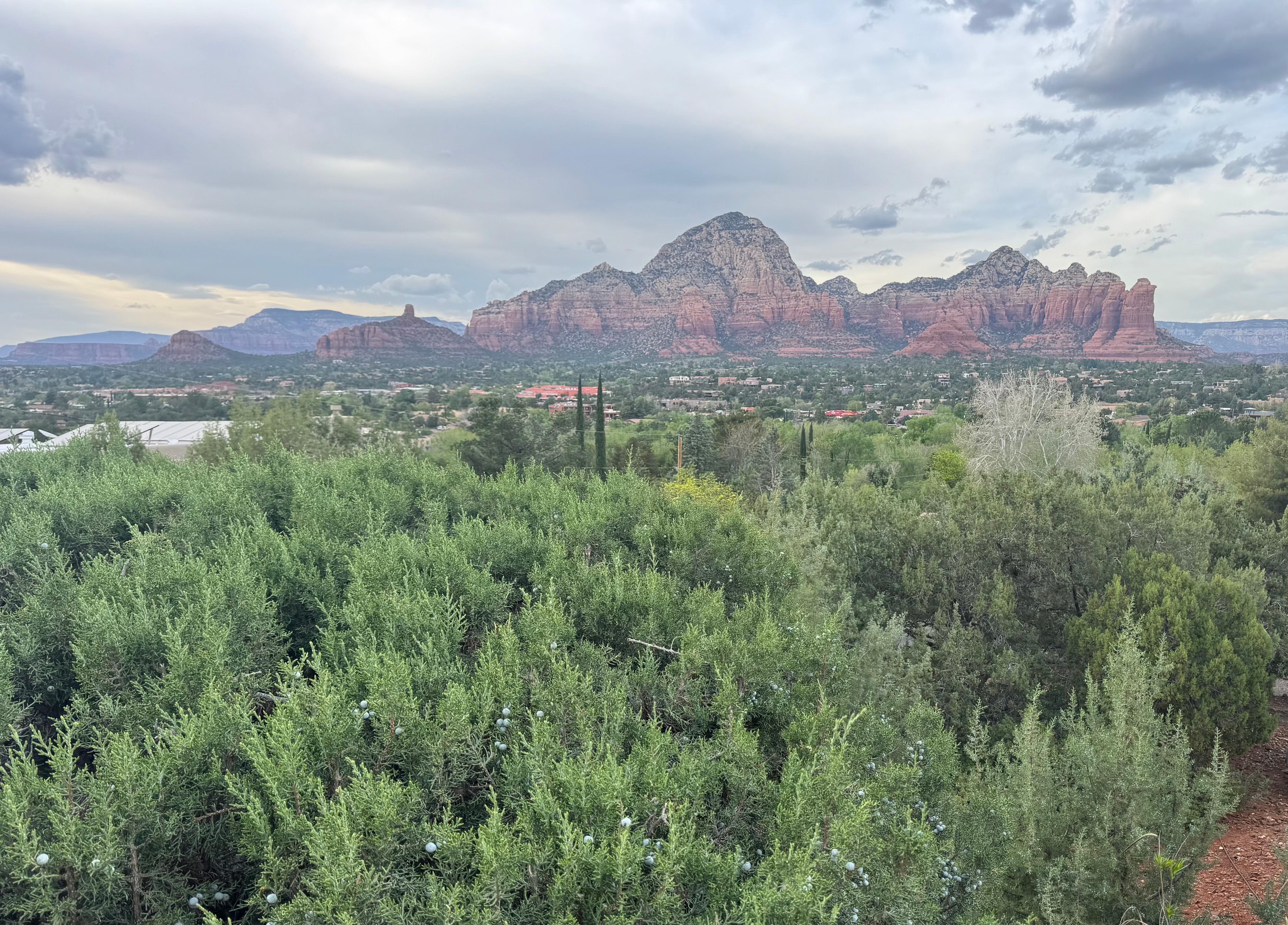 View from the balcony!