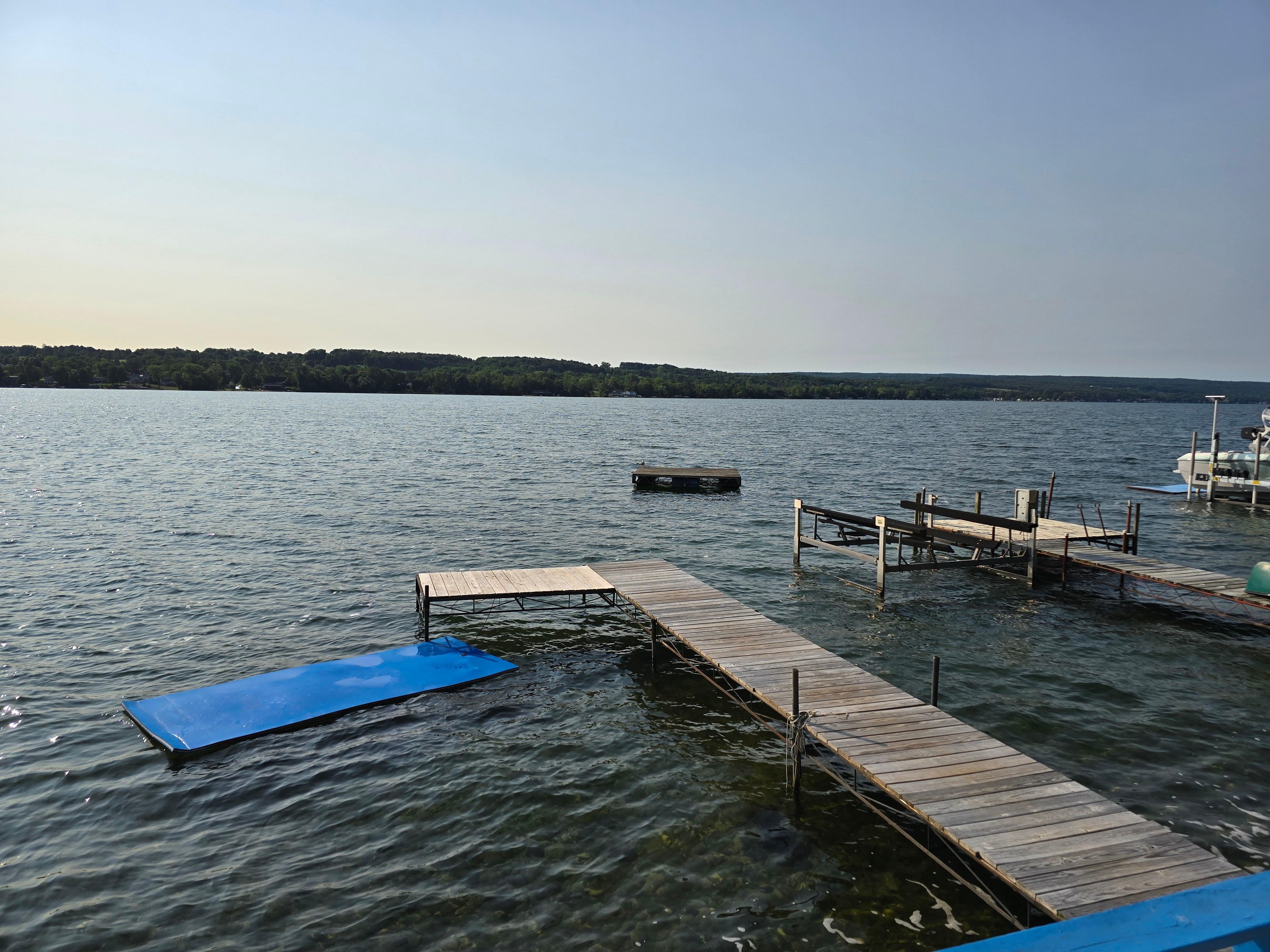 Easy swimming access