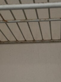 Shelf in the closet. Couldnât use it. No hangers either