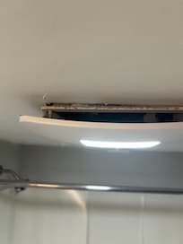Water leaking from this fixture in 2nd bathroom.
