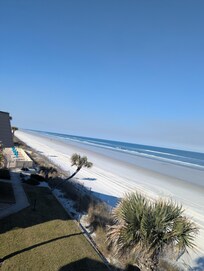 View from the deck. We spent lots of time here.