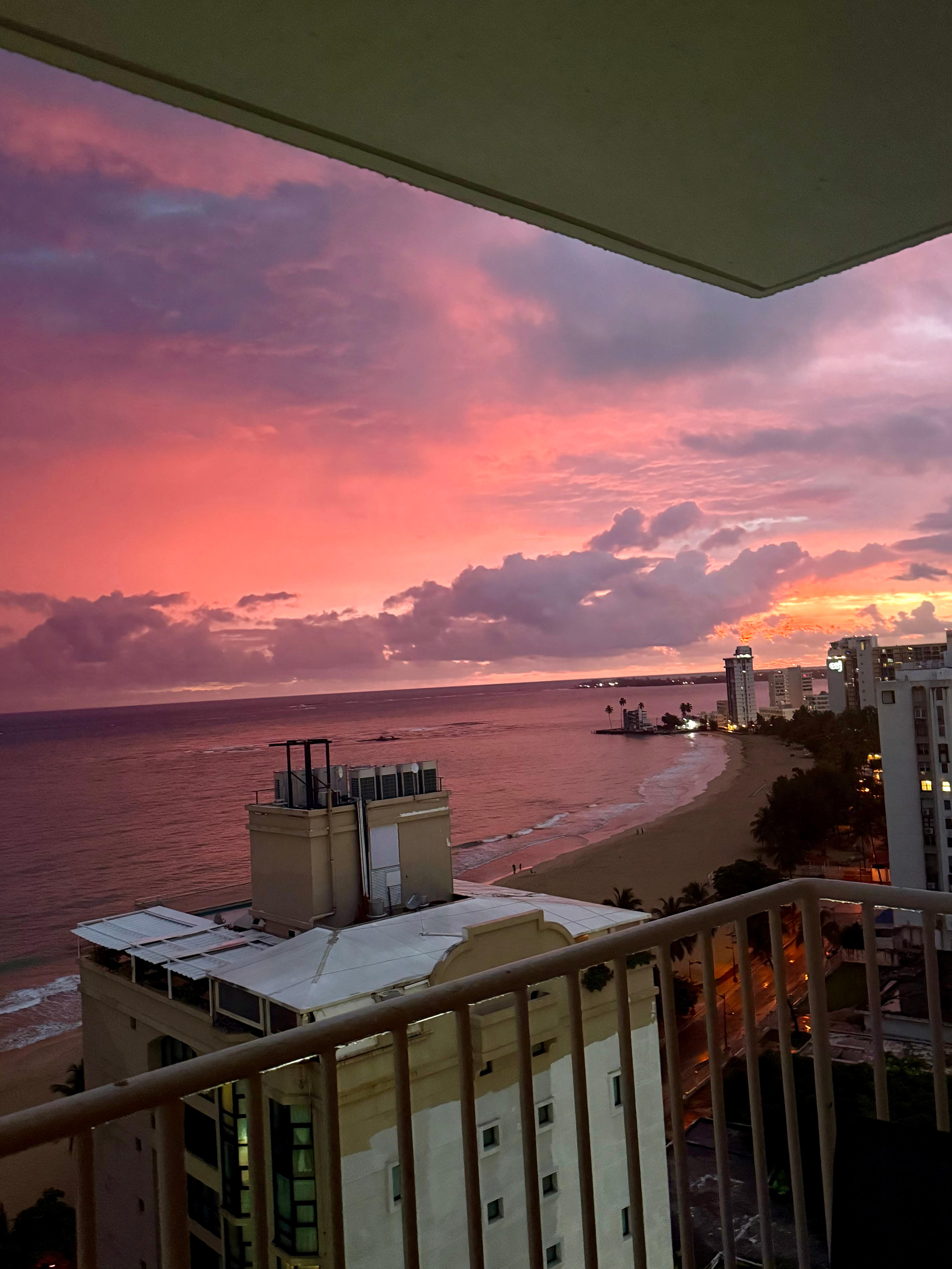 sunrise on the beach