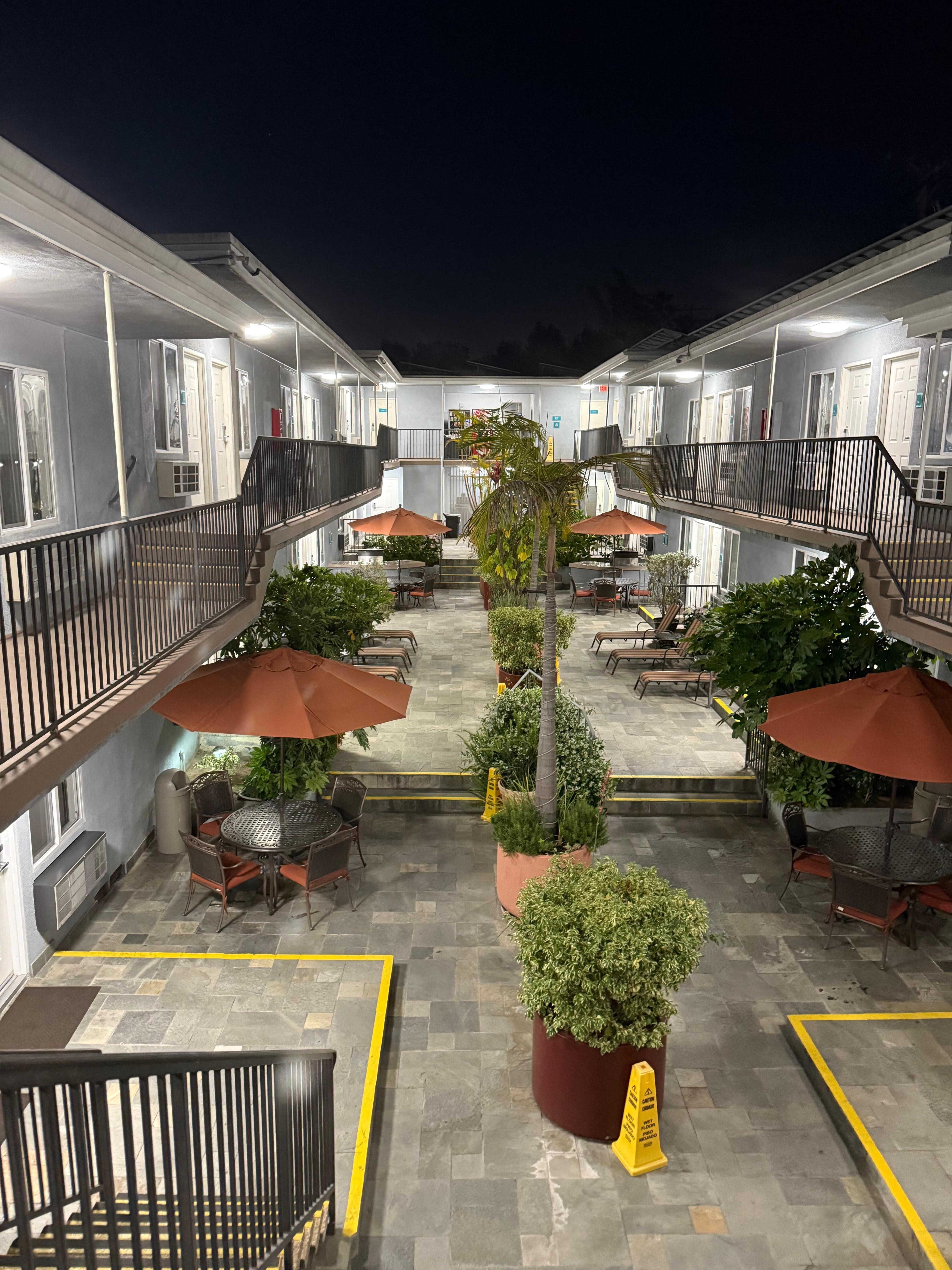 Loved this patio area