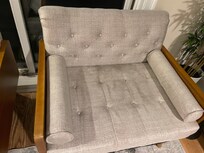 Chair in main living room.