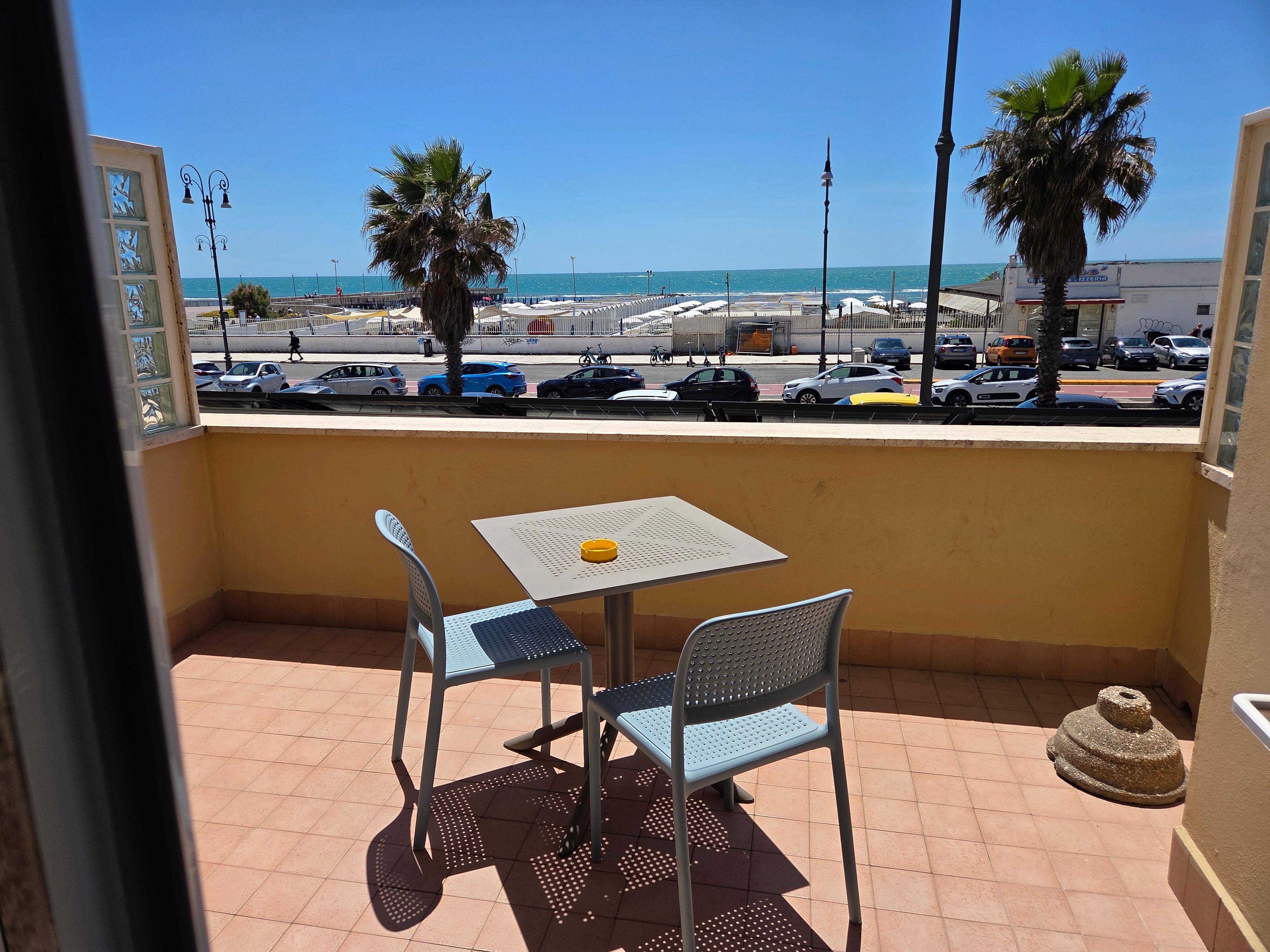 Large balcony