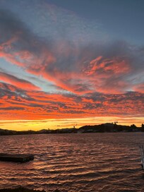 One of the beautiful sunsets we enjoyed.